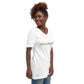 Graphic Blessed Unisex Short Sleeve V-Neck T-Shirt